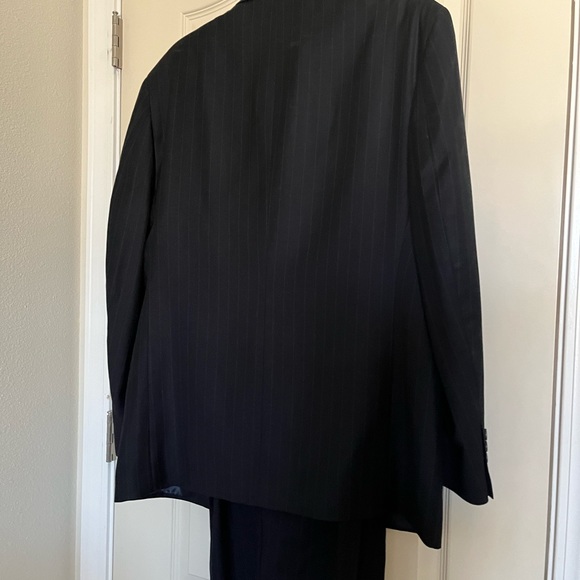 Pinstripe blazer & pair of matching slacks - Picture 2 of 7